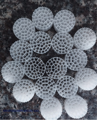 Medio Filtrante MBBR K1 K2 K3