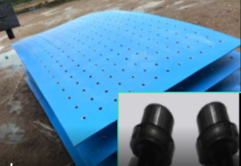 Falso Fondos para medios filtrantes